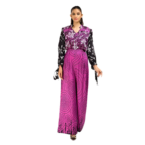 2 Piece Unstitched Printed Linen Suit VT-42006